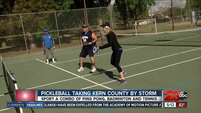 Pickleball is taking Kern County by storm