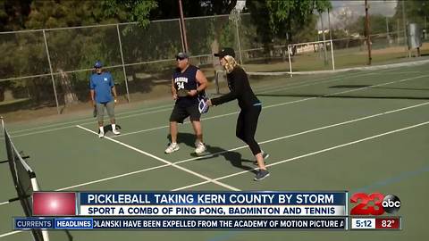 Pickleball is taking Kern County by storm