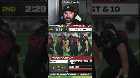 Did this make him rethink is job?? | NCAA College Football 14