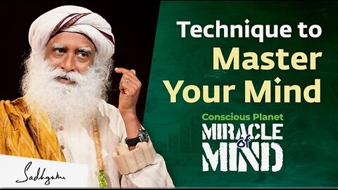 Master your mind with this Technique | Miracle of Mind |