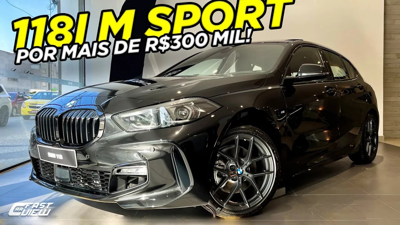 NOVA BMW 118I M SPORT 2023 COM MOTOR 1.5 DE 140 CV PREZA ECONOMIA E NÃO POTÊNCIA! VALE A PENA?