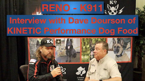 On The Road...RENO K911 Event, Kinetic Performance Dog Food