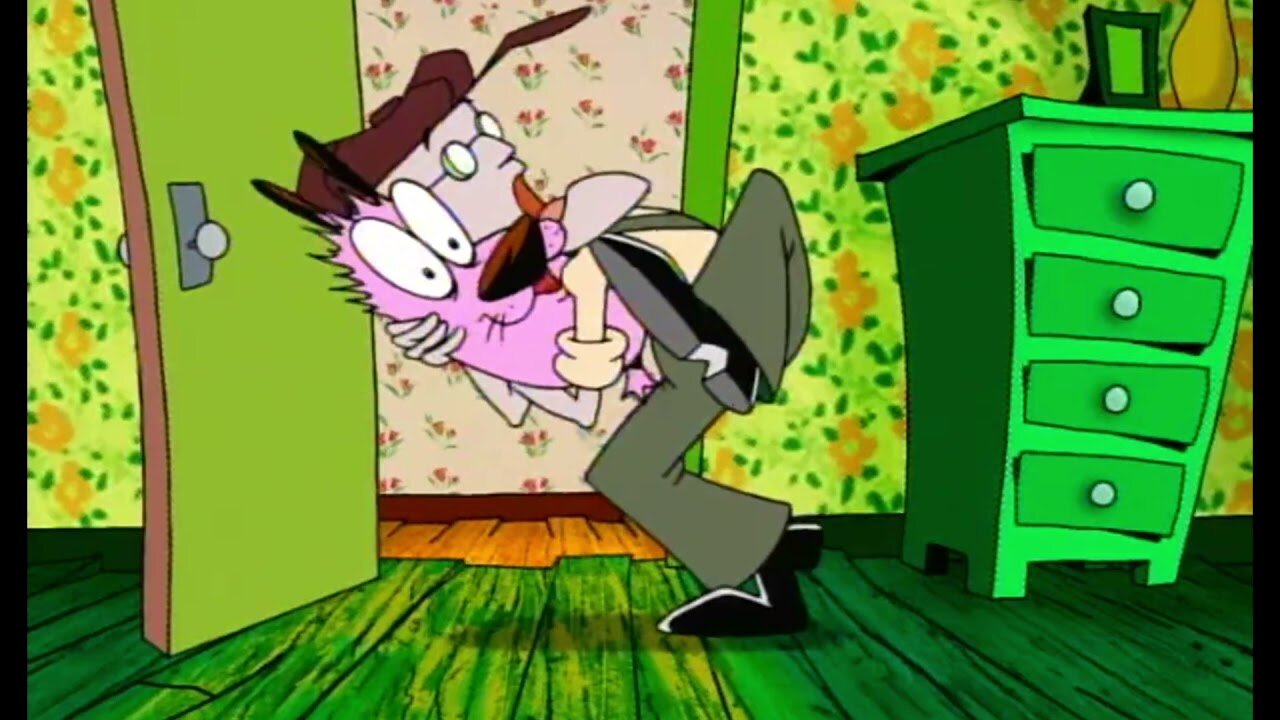 Courage The Cowardly Dog: Eustace Screaming Moments Season 1 - The Nostalgia Guy