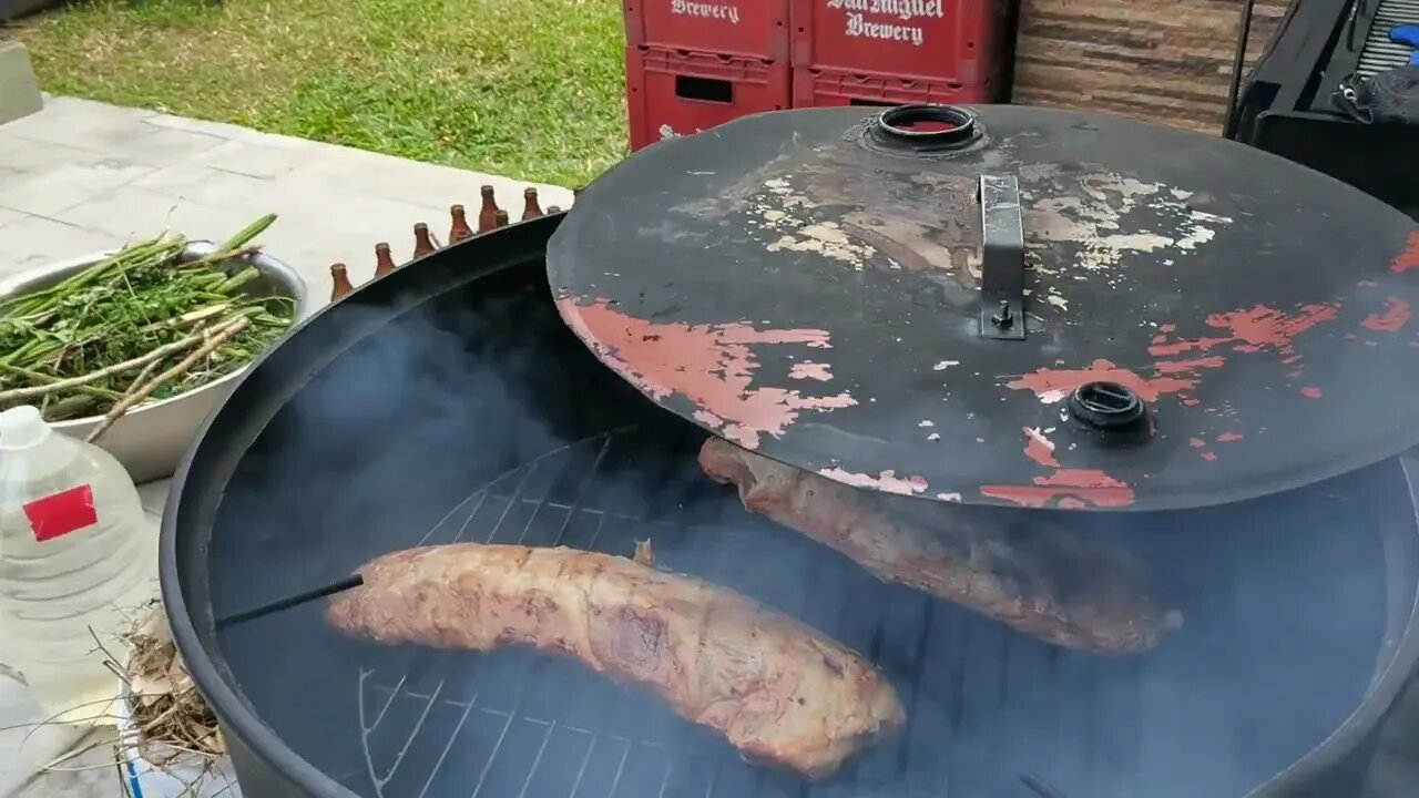 BBQ IN JANUARY WEATHER