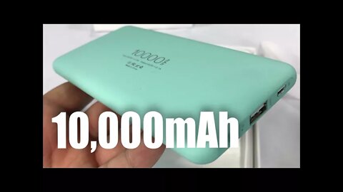 TECSNAKE 10,000mAh 2.1A External Portable Power Bank Battery Charger review