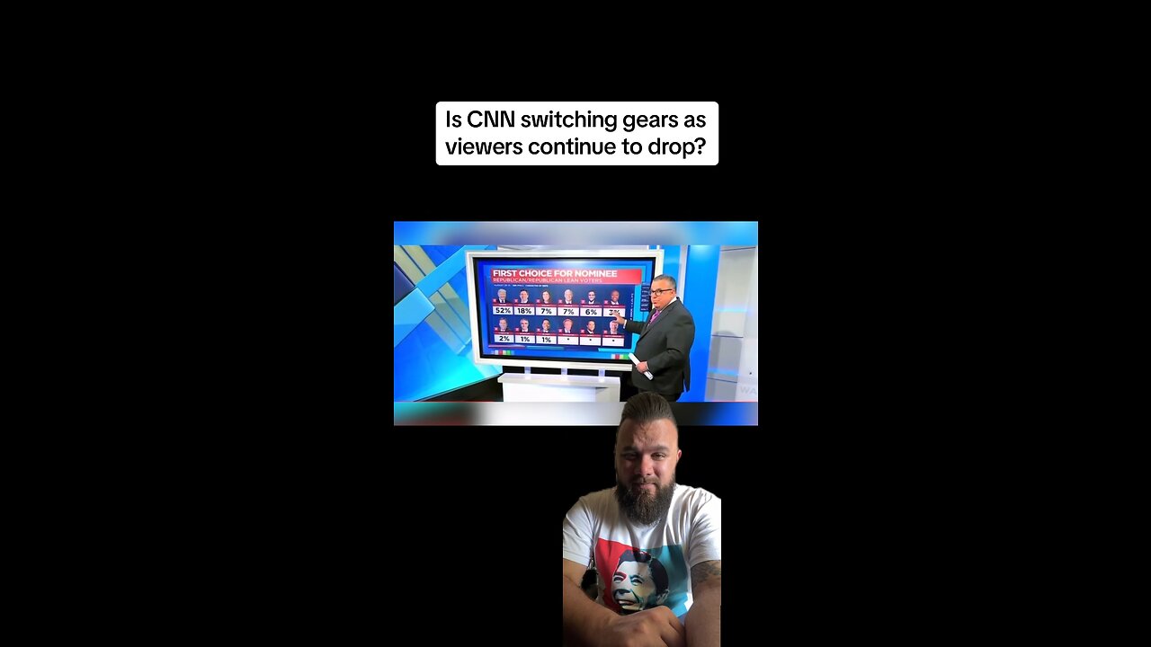 The cable news network plunge: Can Positivity About Trump Save the Network? Or is CNN done?