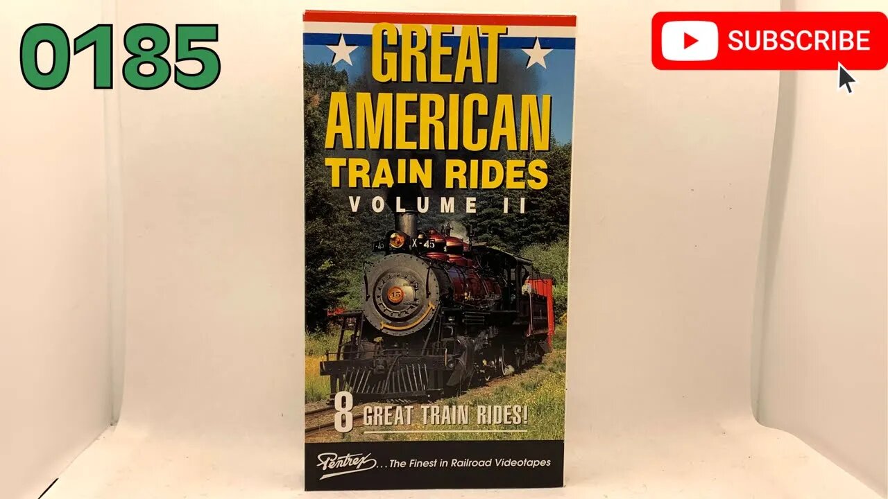 [0185] GREAT AMERICAN TRAIN RIDES, VOL. II (1994) [#VHSRIP #greatamericantrainridesVHS]