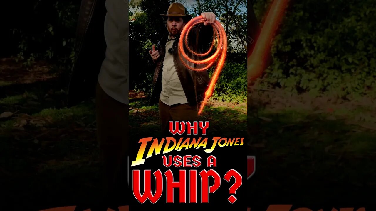 Why does INDIANA JONES use WHIP?