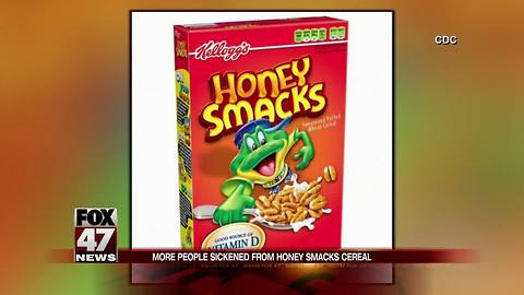 RECALL: Honey Smack's still linked to salmonella outbreak