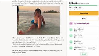 Family sets up GoFundMe to help grieving mother