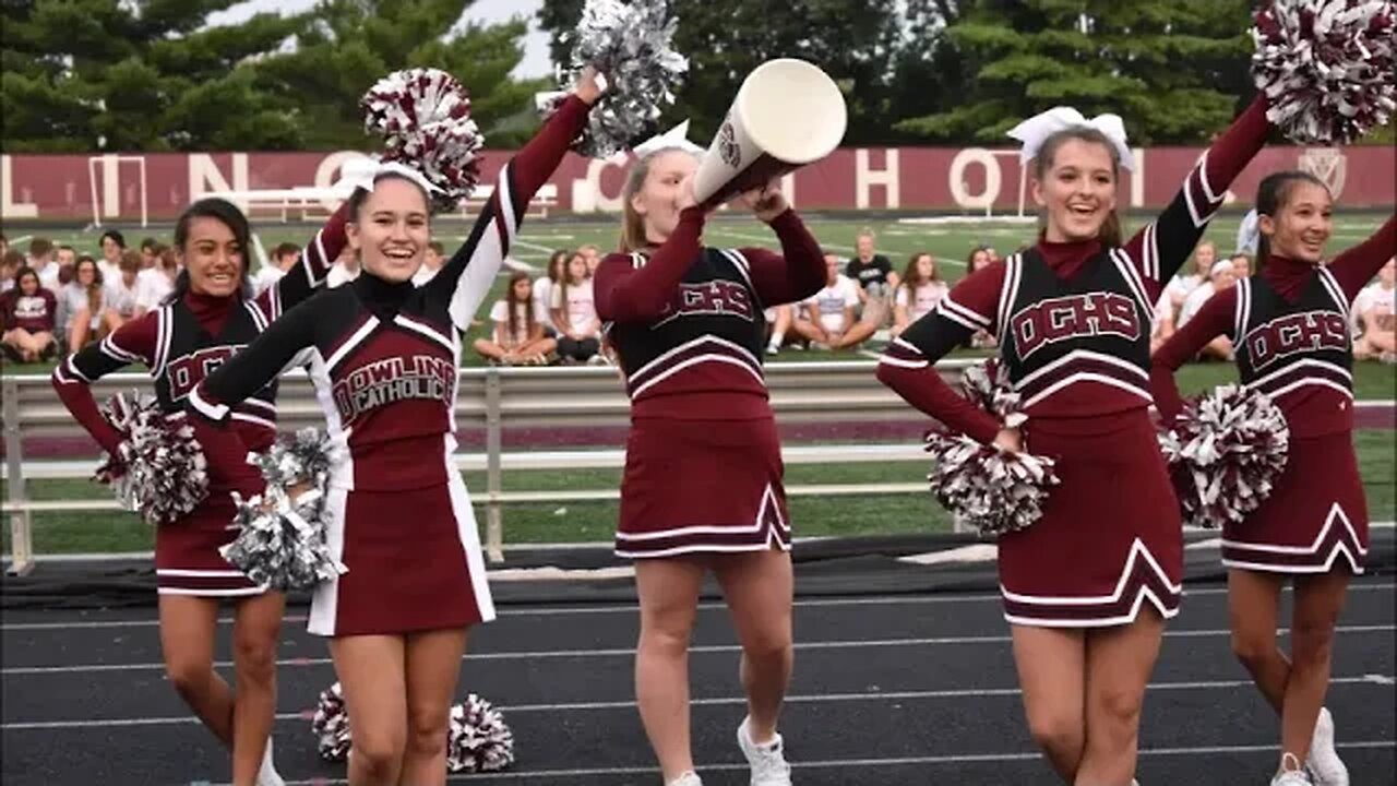 Catholic Hey Mickey Cheerleaders