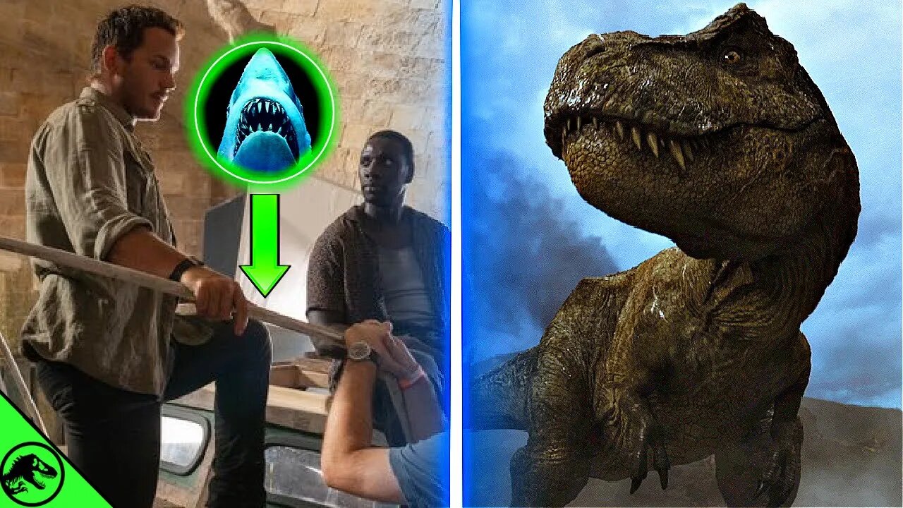 New Jurassic World: Dominion Image Teases JAWS Easter Egg AND Barry's Return!