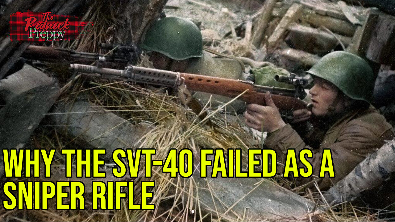 Why the SVT-40 Failed as a Sniper Rifle