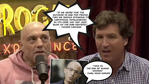 Joe Rogan & Tucker Carlson Interview Highlights: "About Five Years In Then It (The Podcast) Started Making Money," Artificial Intelligence, Amish Happiness, the Cause of Autism, Alex Jones, Hollywood, Mike Pompeo & Speaker Johnson