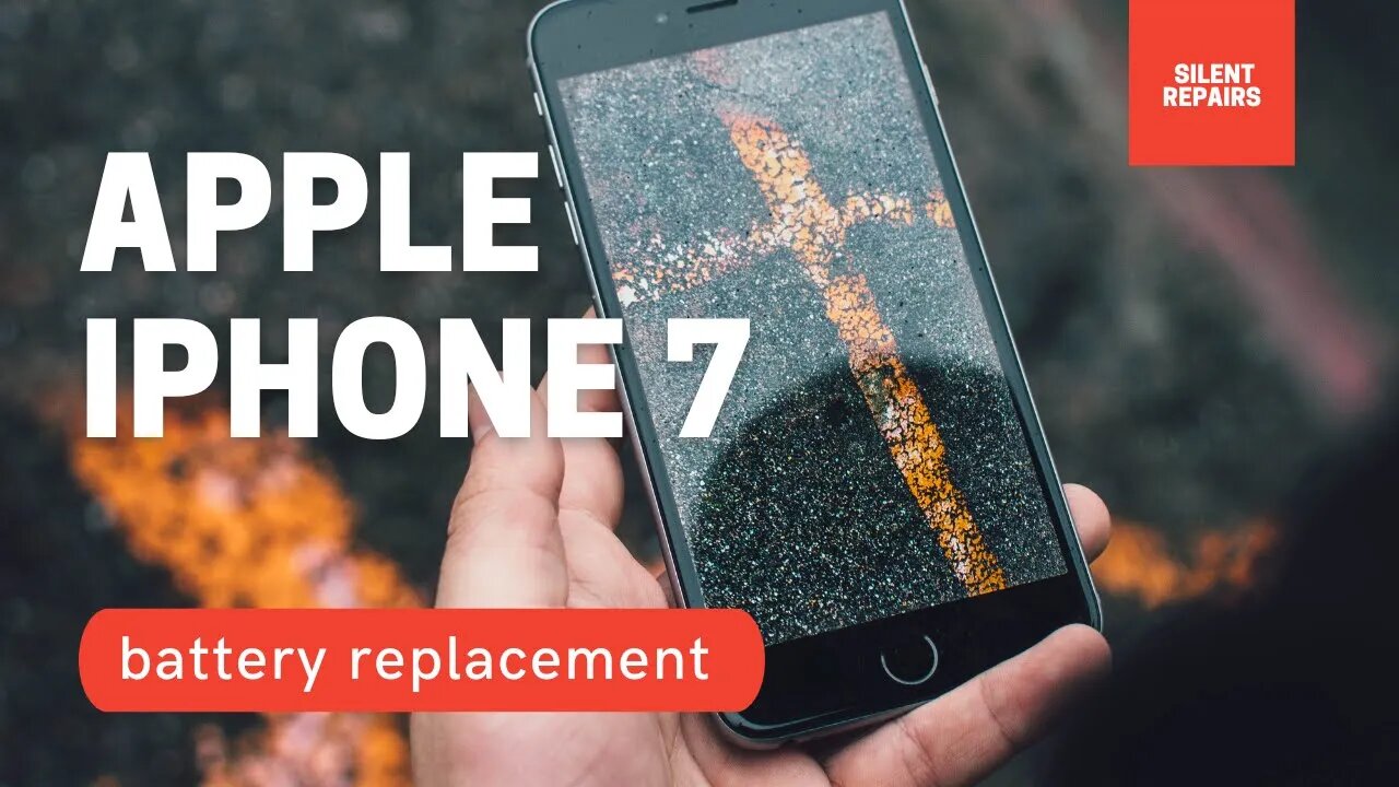 Iphone 7 Plus, battery replacement, repair video