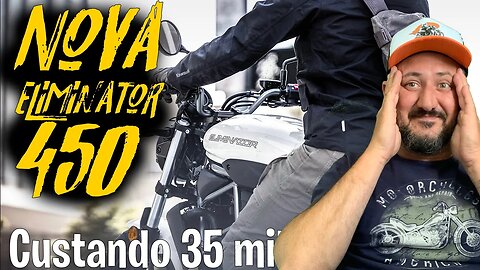 Custando 35 MIL, nova ELIMINATOR 450 ACABA de SER LANÇADA - AO VIVO sem edição