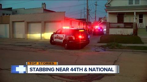 Stabbing investigation in West Milwaukee