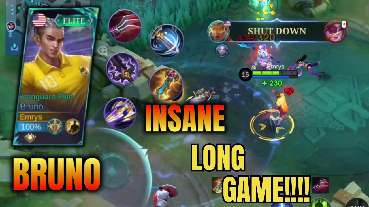 INSANE LONG GAME!! Epic Ranked Bruno