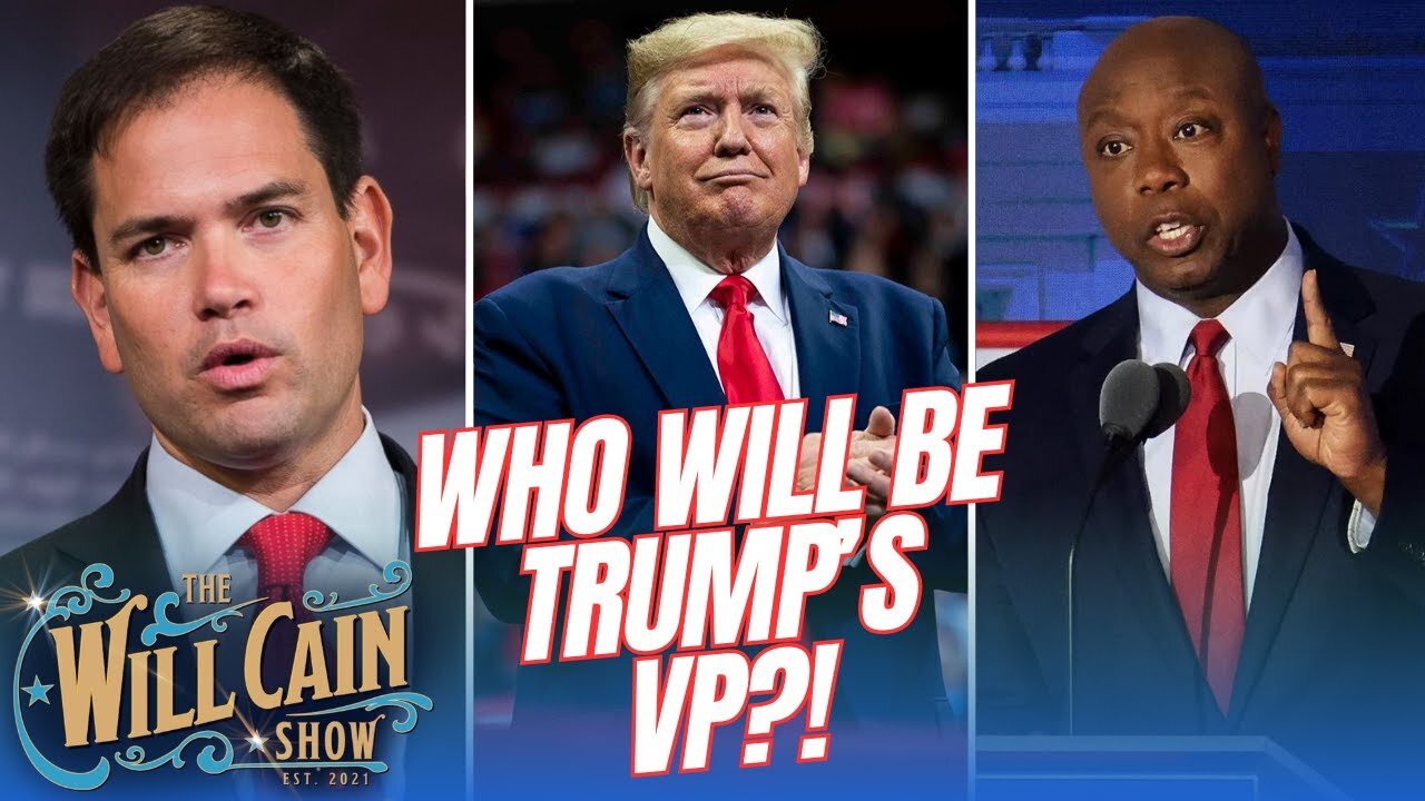 🔴Live: Ranking Trump's VP shortlist! PLUS, The @DailyStoic's Ryan Holiday _ Will Cain Show