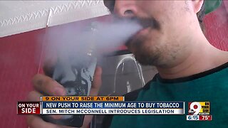 New push to raise minimum age to buy tobacco