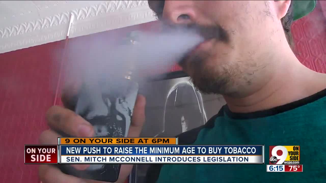 New push to raise minimum age to buy tobacco