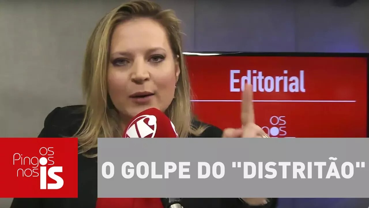 Editorial: O golpe do "distritão"
