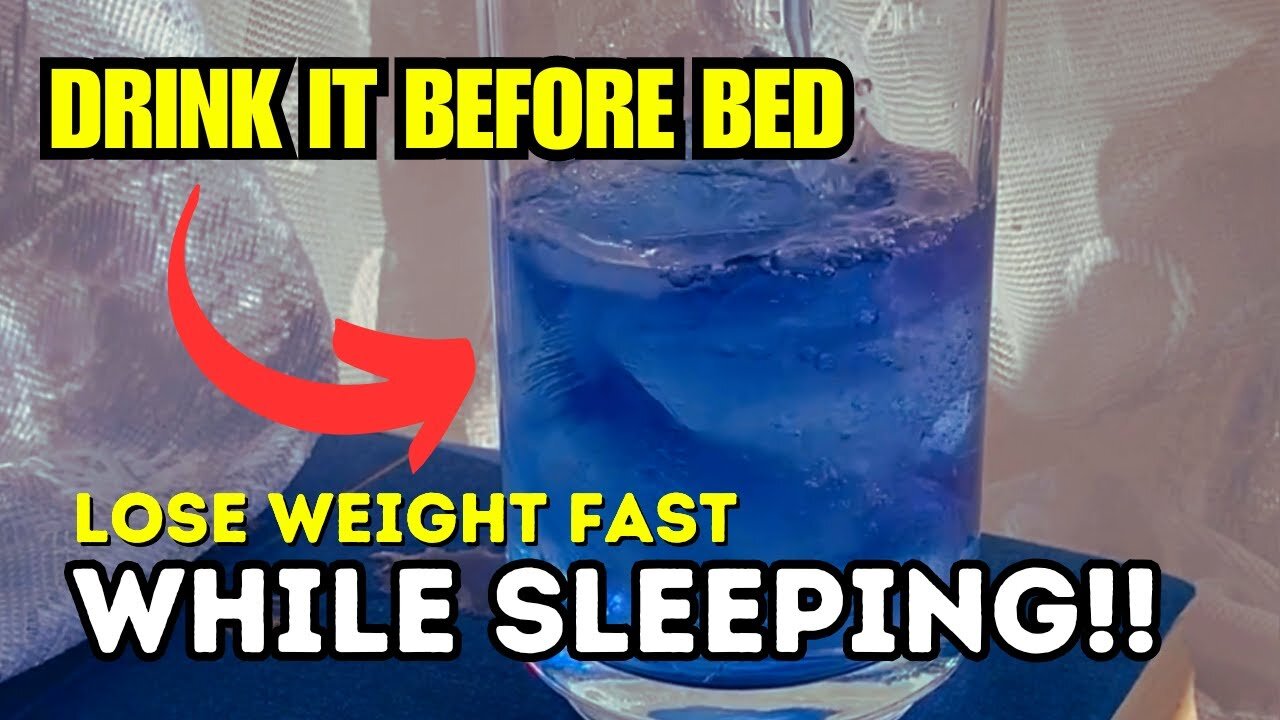 🚀🔥LOSE WEIGHT FAST With This Exotic Blue Tonic That Melts Fat Overnight | Weight lose journey