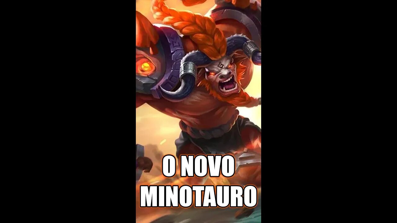 ESSE É O NOVO MINOTAURO! | MOBILE LEGENDS