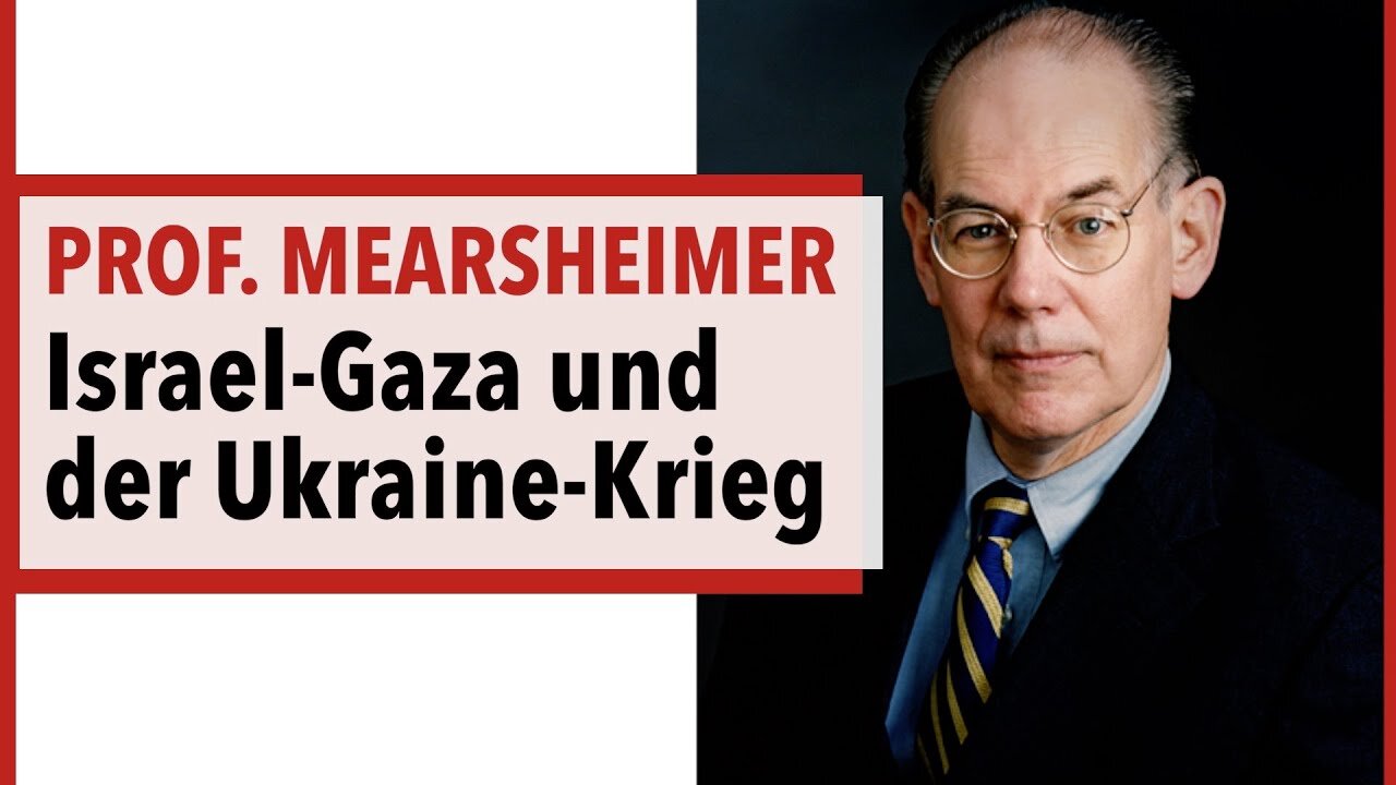 Prof. Mearsheimer über Israel-Gaza und die US-Unterstützung für die Ukraine@acTVism Munich🙈