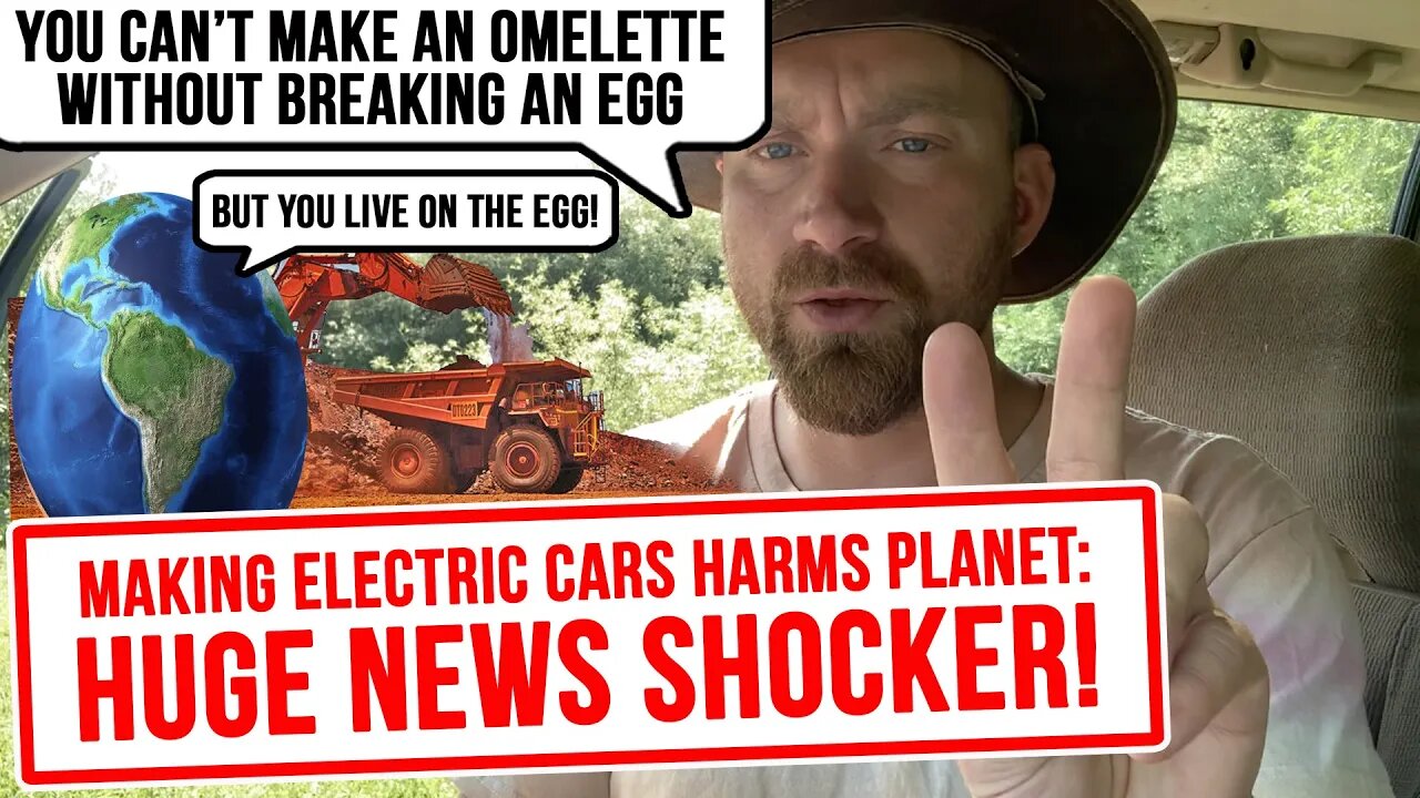 Apparently mining for EV batteries is harmful. WHO KNEW?!