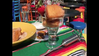 DEEP-FRIED TEQUILA! Churro dessert at Aunt Chilada's - ABC15 Digital