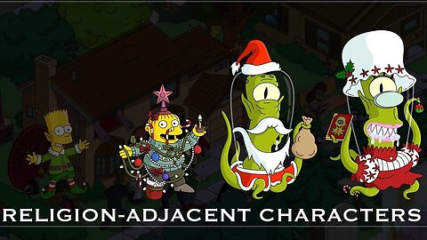 Simpsons Tapped Out Character Reviews #5: Religion Adjacent Characters