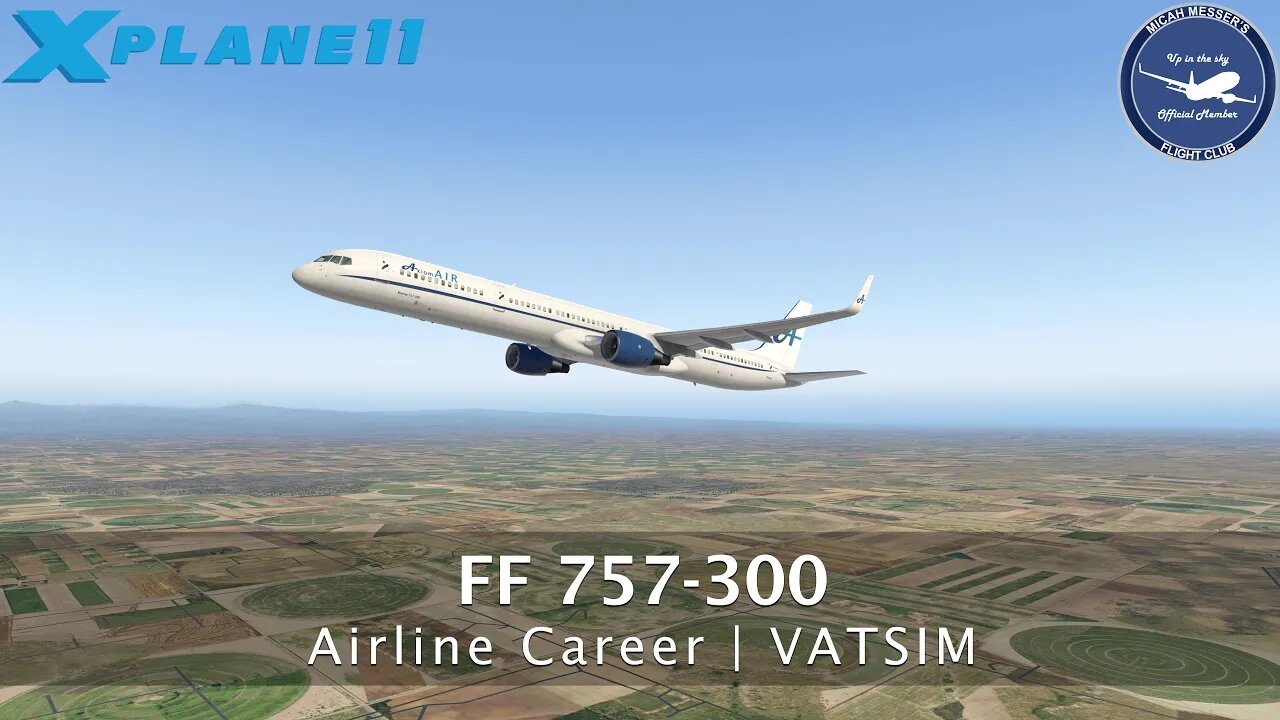 Airline Pilot Career 757-300 (Long Tail) | VATSIM | DEN - SLC - DEN.