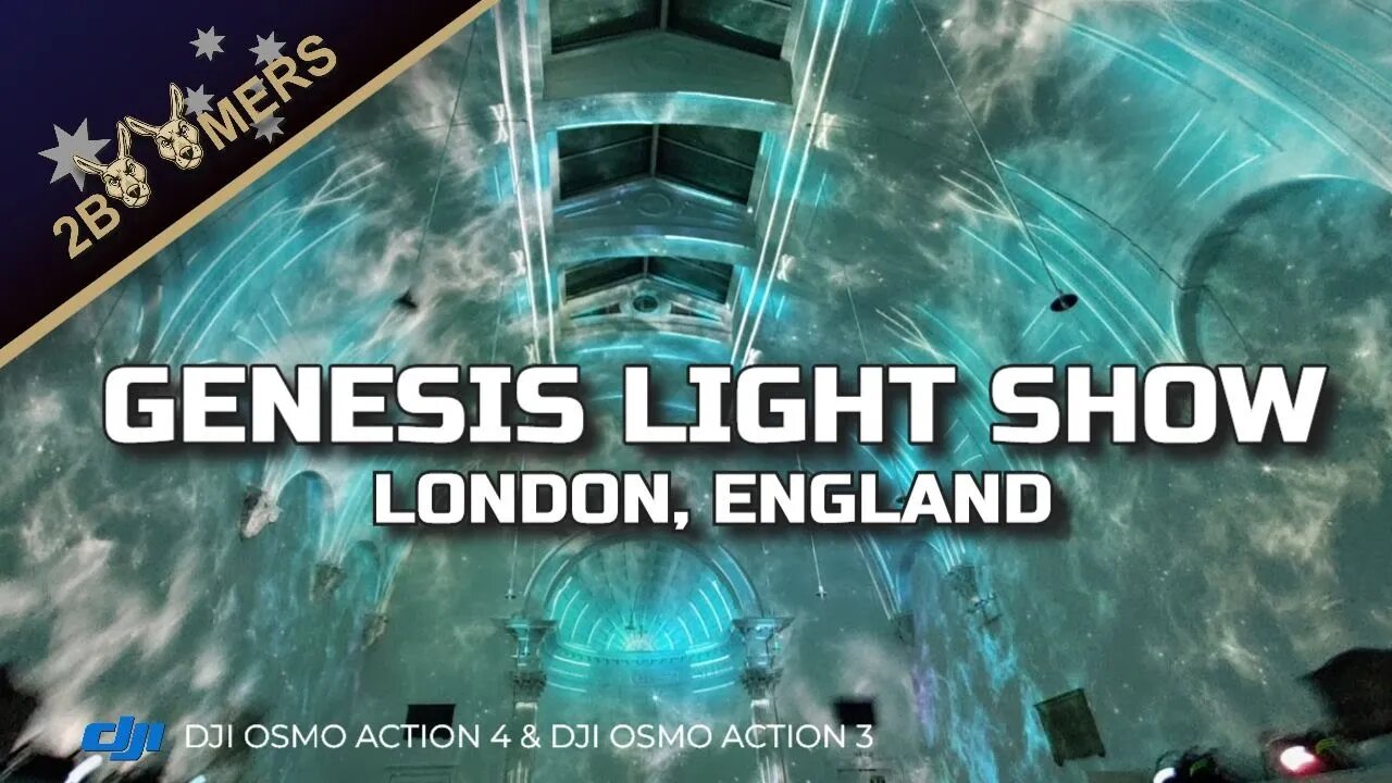 GENESIS LIGHT SHOW THE SWISS CHURCH LONDON AUGUST 2023