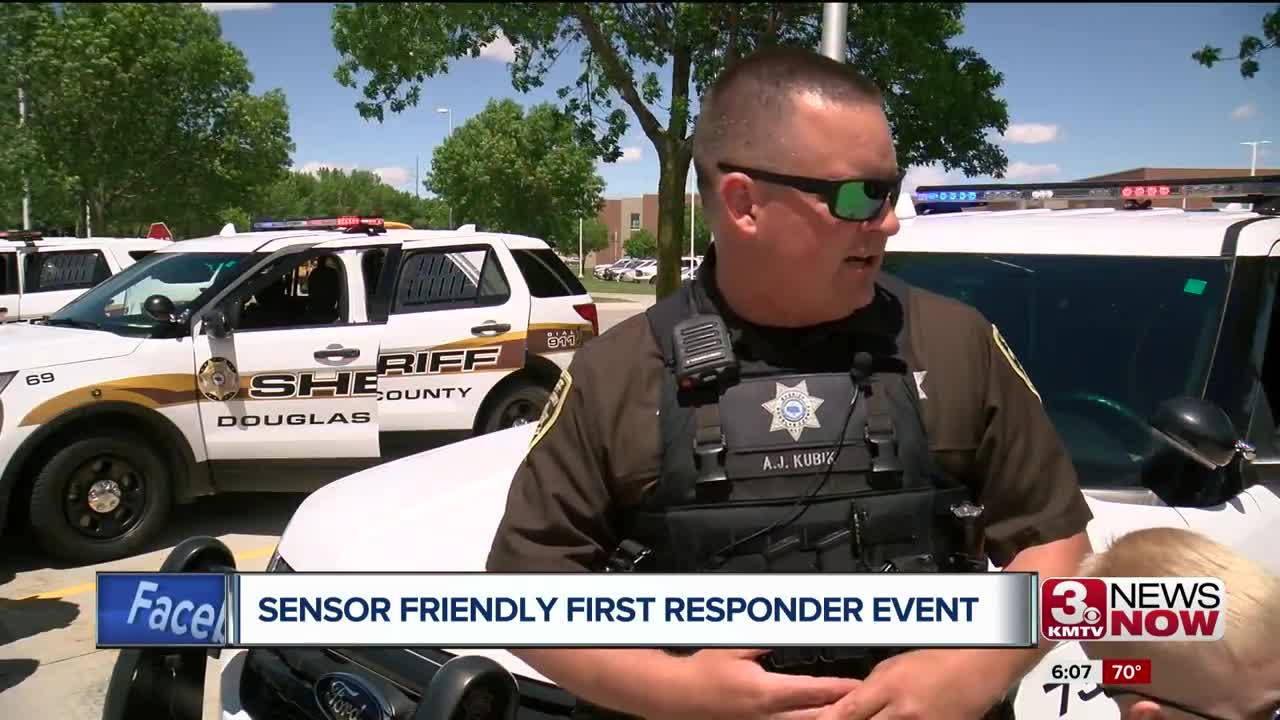 Sensory-friendly first responder event