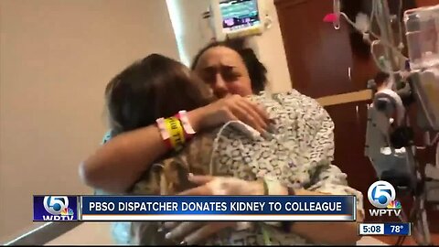 PBSO dispatcher donates kidney to co-worker