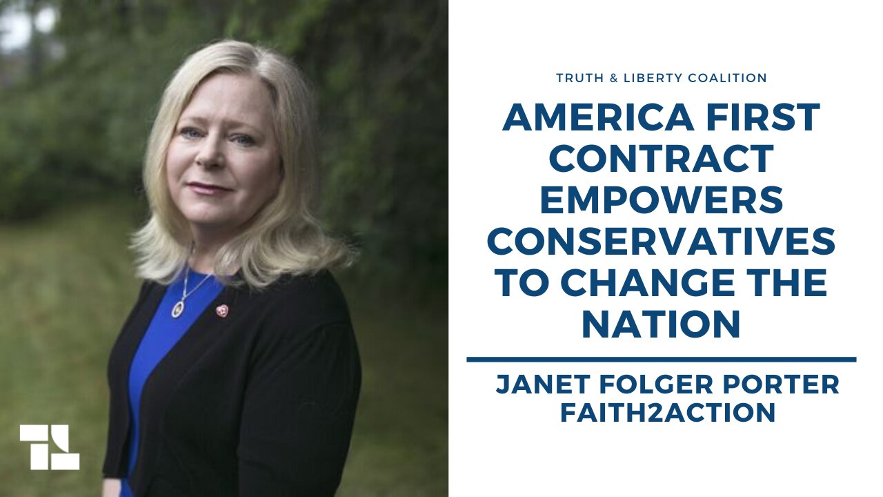 Janet Folger Porter: America First Contract Empowers Conservatives to Change the Nation