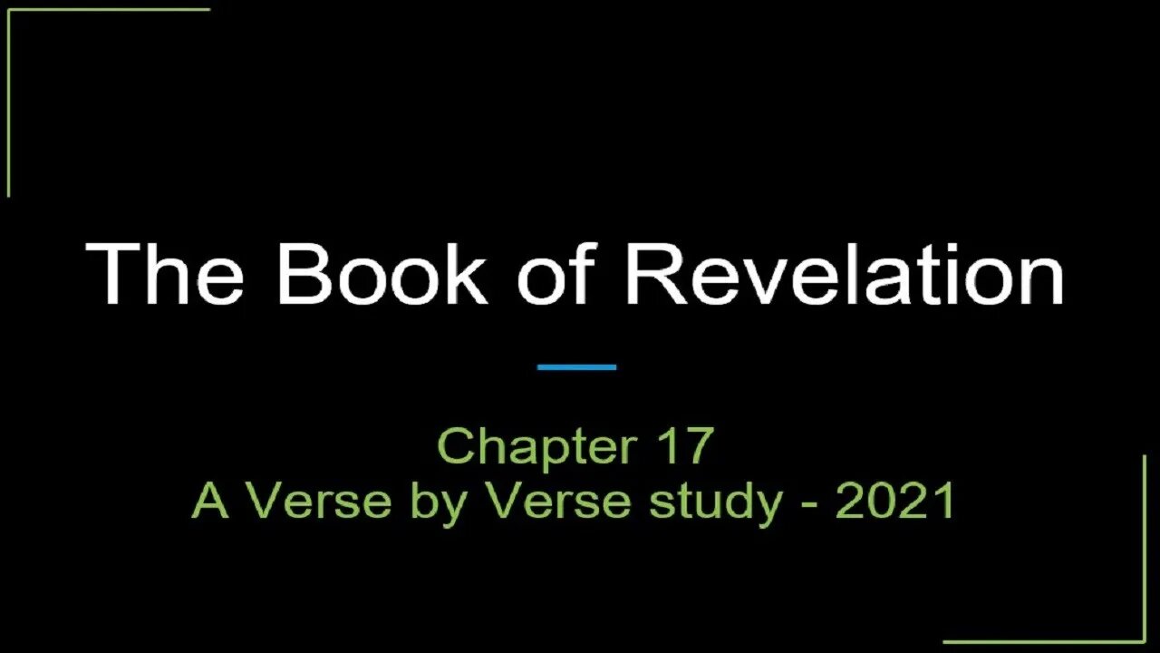 Revelation Chapter 17