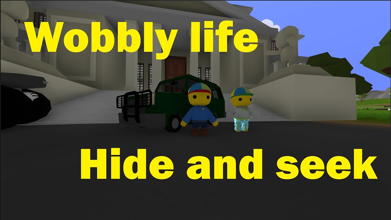 Me and my friend play hide and seek in wobbly life.