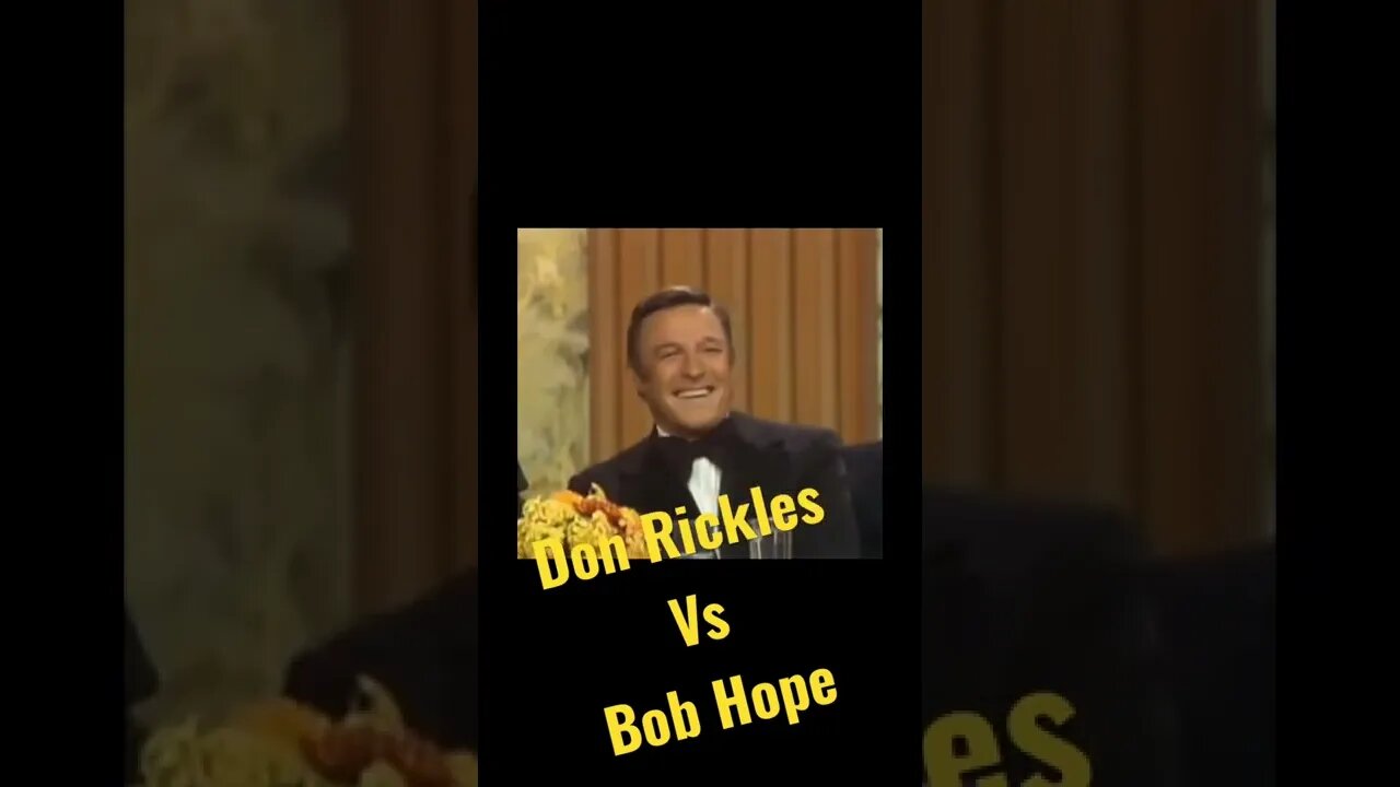 Don Rickles vs Bob Hope