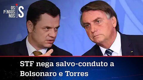 Lewandowski recusa pedido para livrar Bolsonaro e Anderson Torres da prisão