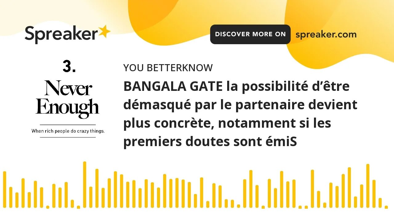 BANGALA GATE la possibilité d’être démasqué par le partenaire devient plus concrète, notamment si le