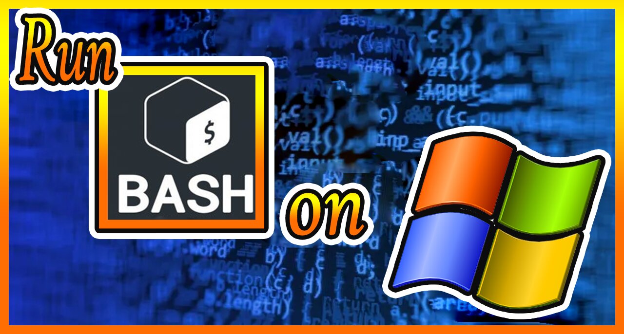 How to run bash shell scripts on windows