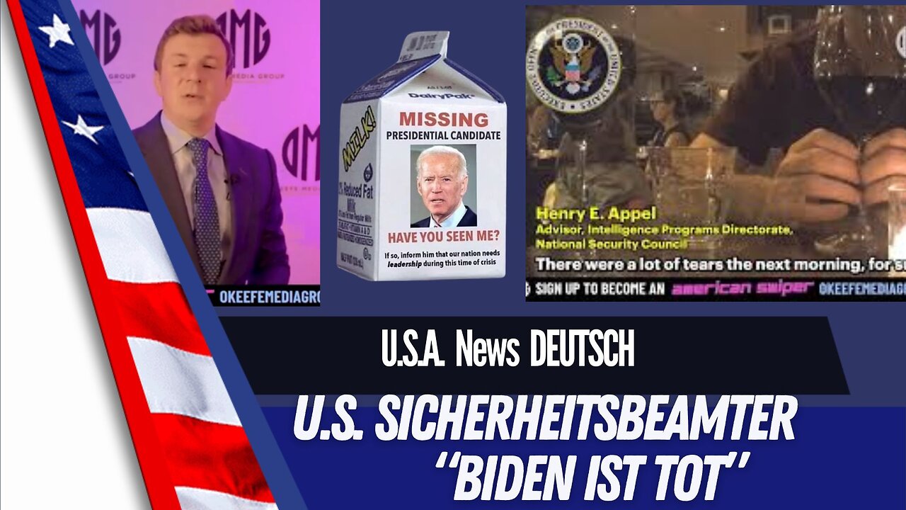 Sicherheitsbeamter im Weissen Haus: "Biden ist tot".