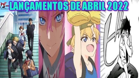 Animes Lançamentos de abril