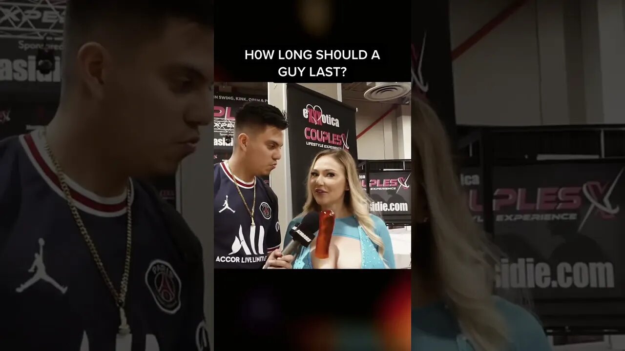 How Long Should A Guy Last? #shorts