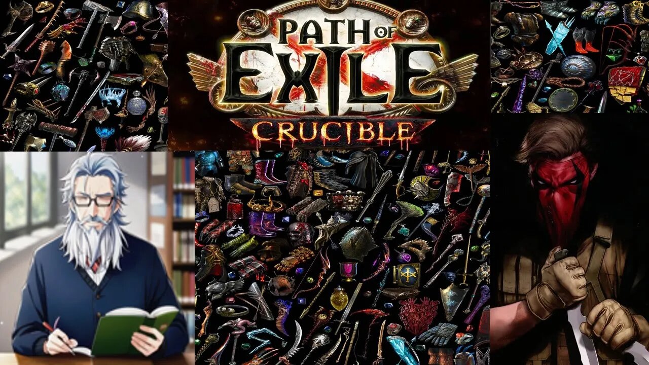 The Professor and Cole Cash's Adventures in Path of Exile