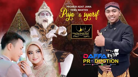 Prosesi Sakral Adat jawa temu manten puja & syarif