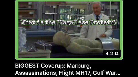 THE BIGGEST COVERUP!!! MUST SEE!!! Marburg, Assassinations, Flight MH17, Thalidomide