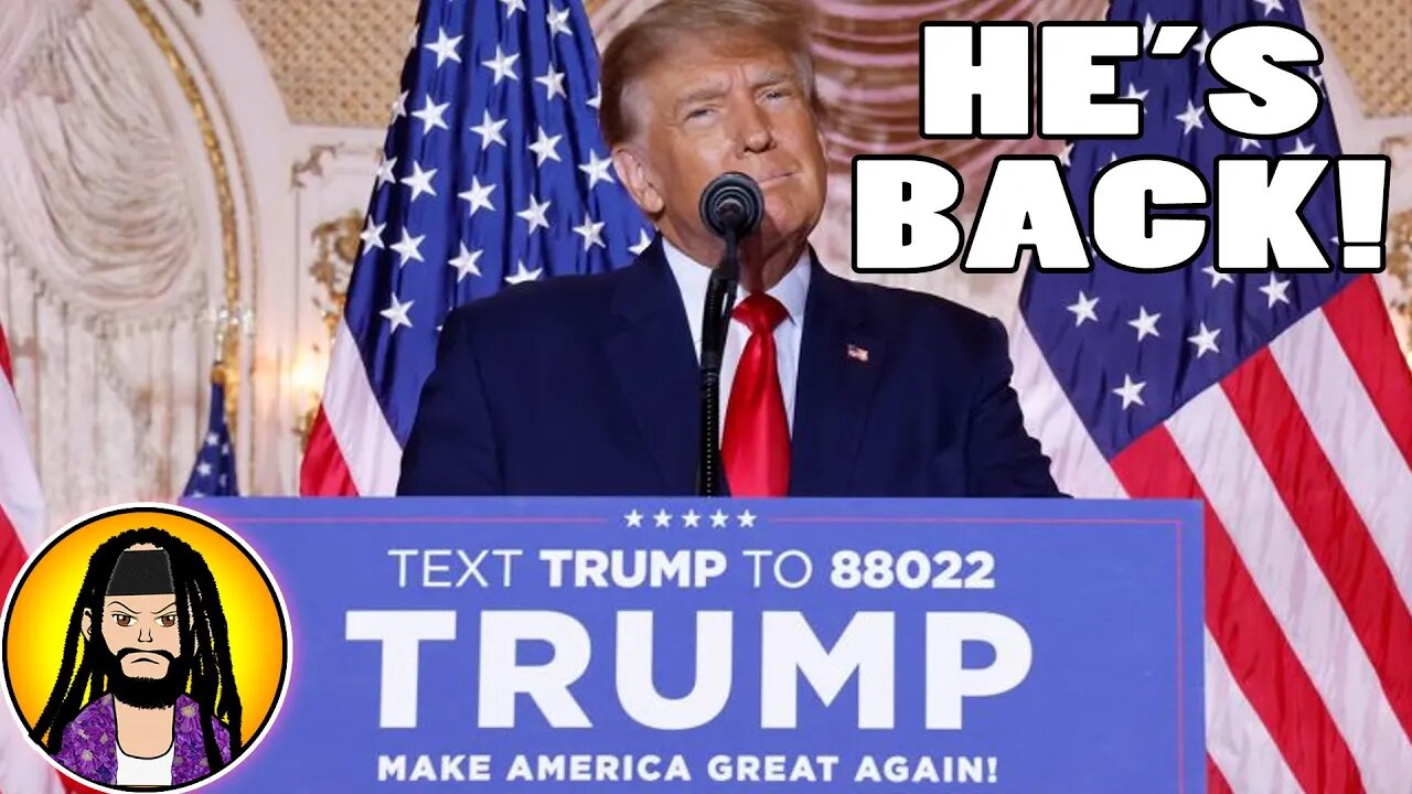 Donald Trump Announces His 2024 Presidential Run! REACTION